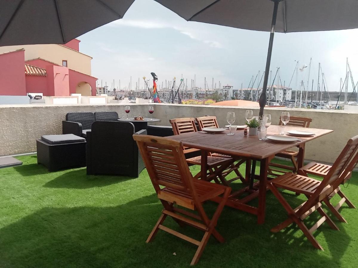 6/7 Pers Sur Le Port A 10Mn A Pieds De La Plage Leucate Ngoại thất bức ảnh