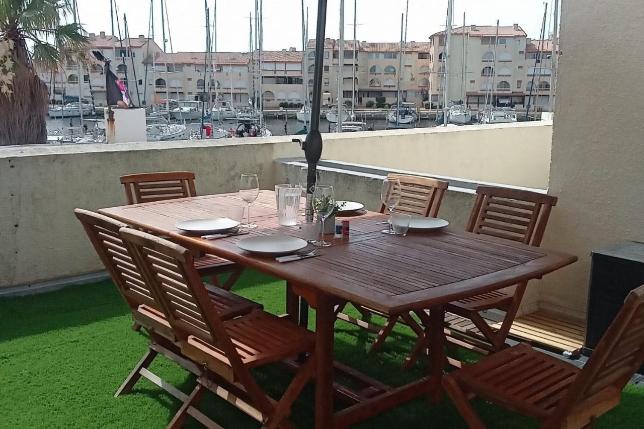 6/7 Pers Sur Le Port A 10Mn A Pieds De La Plage Leucate Ngoại thất bức ảnh