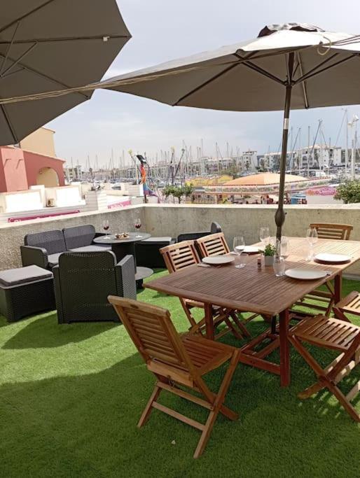 6/7 Pers Sur Le Port A 10Mn A Pieds De La Plage Leucate Ngoại thất bức ảnh